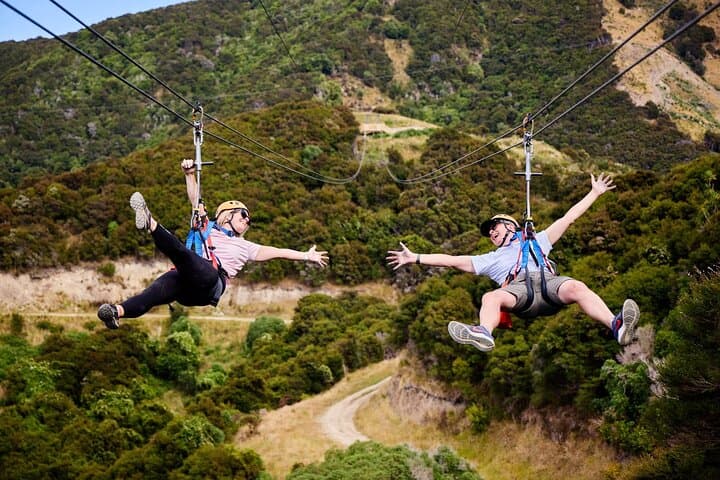 Thrill Above Kaikoura: Half Day Zipline Adventure Over Native Forests and Farmland photo 3
