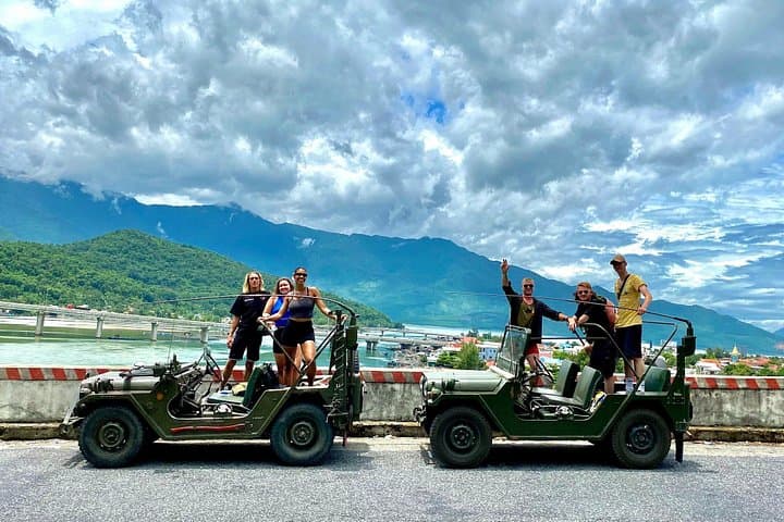 Hai Van Pass Jeep Tour from Da Nang to Hue — Lang Co, Lap An Lagoon & Elephant Spring Day Trip photo 1