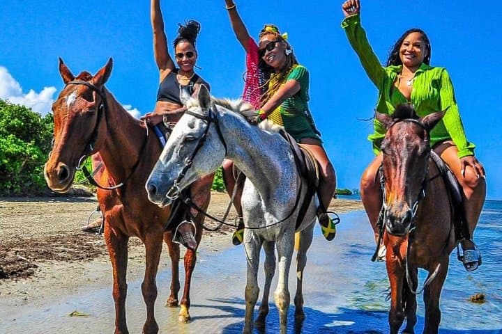 Montego Bay Horseback Beach Ride & Swim — Ride Into the Caribbean photo 2