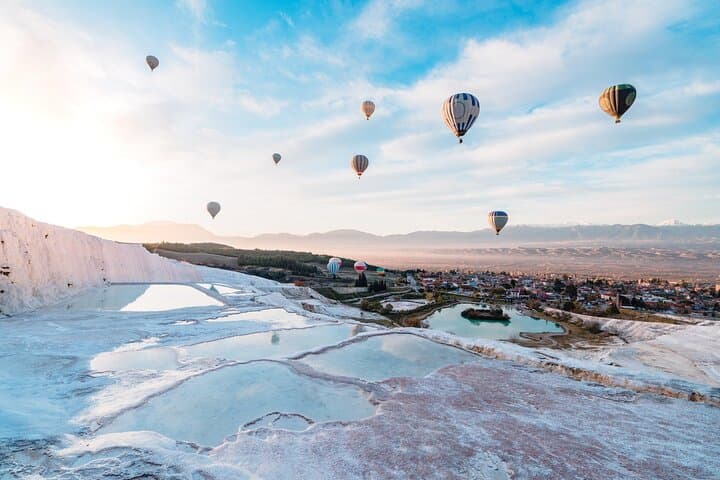 Pamukkale Day Trip with Optional Hot Air Balloon from Antalya — Cotton Terraces & Hierapolis photo 2