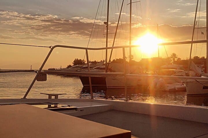 Corfu Old Town Sunset Catamaran Cruise: Luxury Two-Hour Evening Sail photo 3