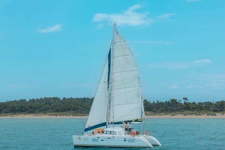 Corfu Old Town Sunset Catamaran Cruise: Luxury Two-Hour Evening Sail photo 4