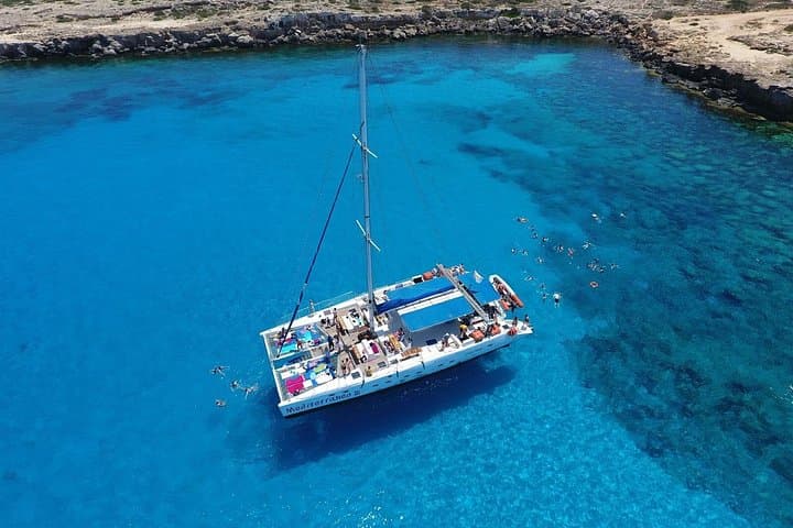 Adults-Only Catamaran Cruise from Protaras — Champagne, Swim Stops & Coastal Views photo 3