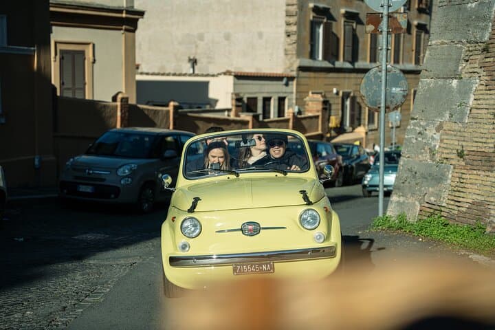 Cruise Rome in a Vintage Fiat 500 Cabriolet — Classic Elegance Tour photo 4