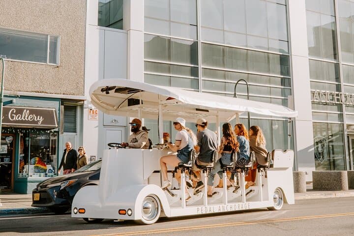 Pedal Through Downtown Anchorage: 90-Min Electric Party Bike Tour