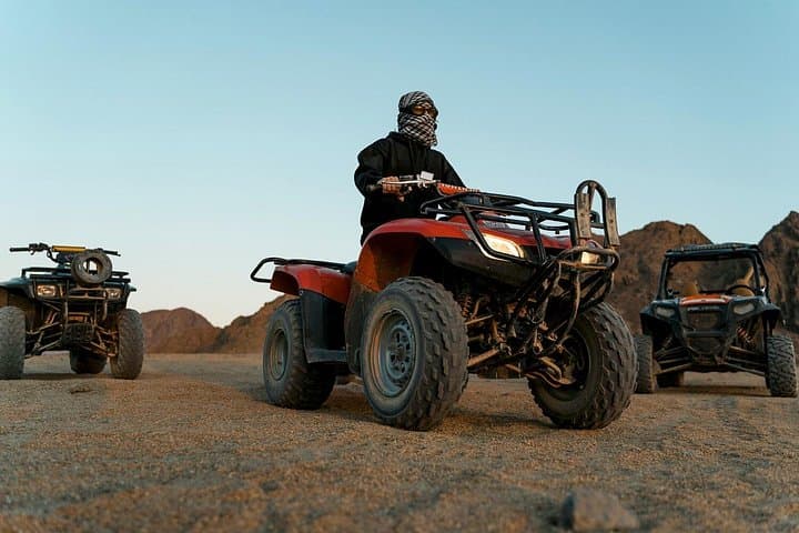 Hurghada ATV Quad and Bedouin Camel Ride Experience