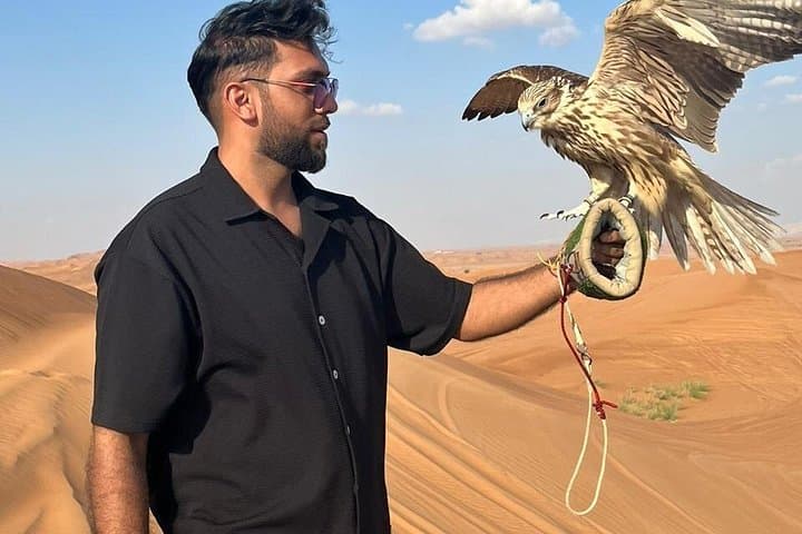 Private Morning Dubai Desert Safari: Luxury Dune Drive, Camel Ride & Sandboarding photo 3
