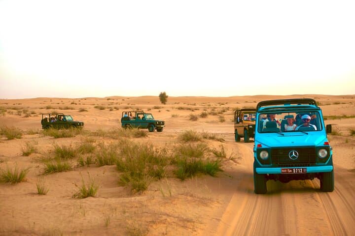 Al Marmoom Heritage Safari: Vintage G-Class Desert Dinner & Bedouin Village Experience photo 1