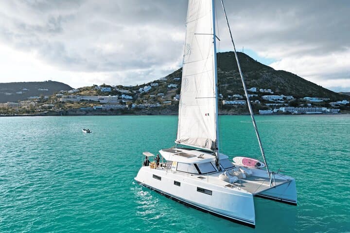 Full-Day Private Catamaran Cruise in Sint Maarten — Snorkel, Beaches & Island Sights