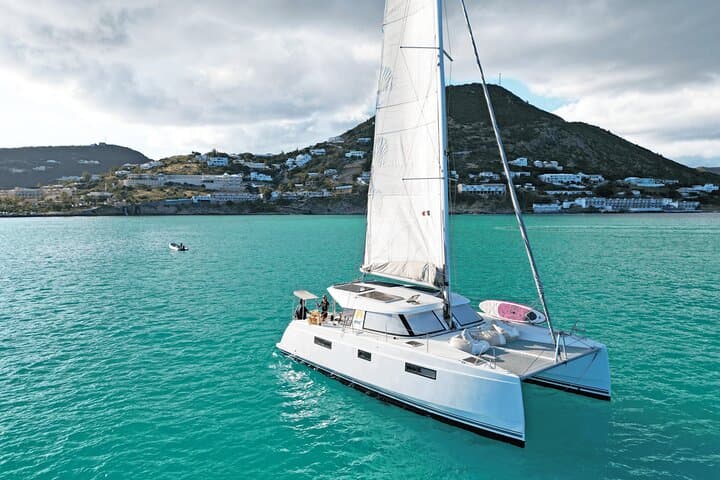 Be Happy Private Catamaran Cruise in Sint Maarten — Half-Day Charter