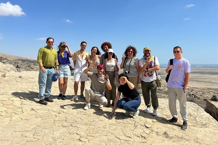 Gobustan & Absheron: Mud Volcanoes, Ateshgah and Burning Mountain Day Tour from Baku photo 2
