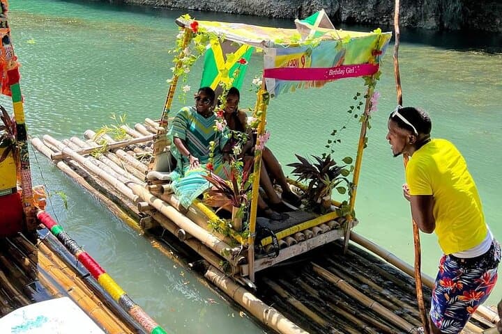 Rio Nuevo Bamboo Rafting in Ocho Rios — Guided Bamboo Raft on Rio Nuevo River photo 1