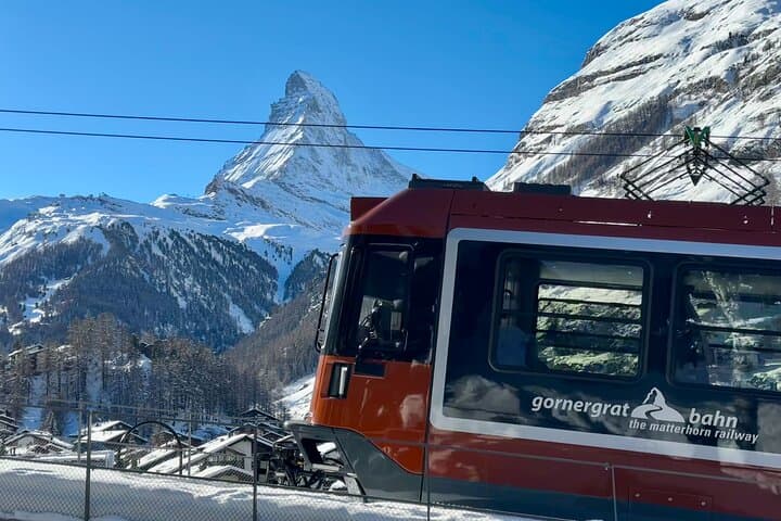 Zermatt & Gornergrat Railway Day Trip from Basel — Matterhorn Views and Historic Alpine Rail photo 2