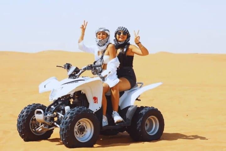 Dubai Quad Bike Private Tour: Thrilling Desert Dune Bashing Experience photo 6