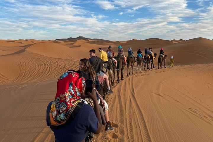 Marrakech to Fes 3-Day Sahara Desert Tour — Camel Trek, Erg Chebbi & Atlas Pass photo 5