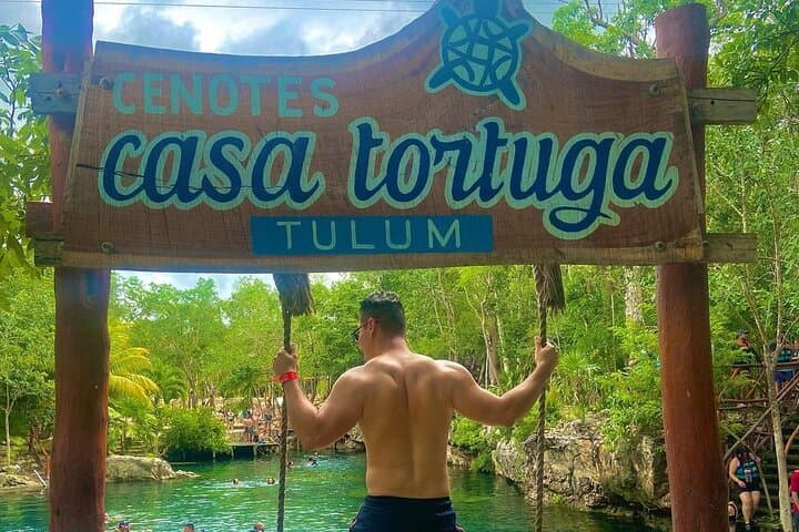 Tulum Day Trip: Casa Tortuga Cenotes, Tulum Ruins & Ven a la Luz Sculpture photo 5