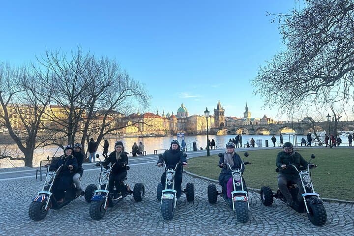 Prague Grand E-Trike Tour: 10 km Electric City Loop with Panoramic Views photo 4