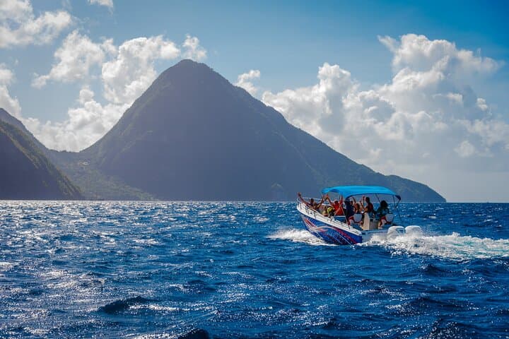 Private St. Lucia Boat Tour: Snorkel the Pitons & Soufrière Sights photo 5