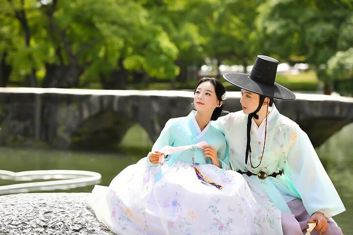 Hanbok Rental at Changdeokgung — Hanboknam Traditional Costume Experience in Seoul photo 2