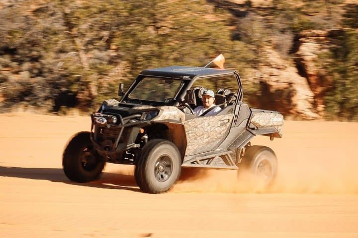 UTV Ride and Rappel at Coral Pink Sand Dunes: Cliff Climbs & Desert Views photo 3
