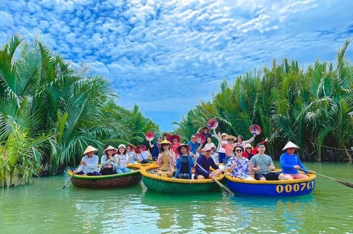 Bay Mau Bamboo Basket Boat Tour — Paddle Hoi An's Coconut Waterways photo 2