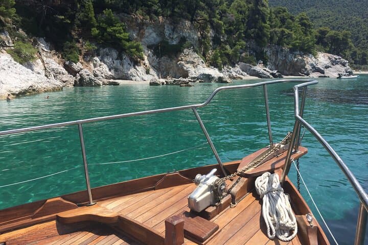 semi-private-wooden-yacht-skiathos-day-cruise-with-greek-lunch photo 6