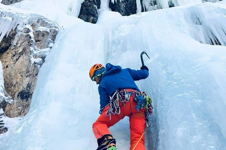 Master the Ice Falls: A Private Ice Climbing Adventure in the Dolomites photo 2
