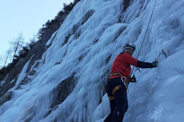 Master the Ice Falls: A Private Ice Climbing Adventure in the Dolomites photo 4
