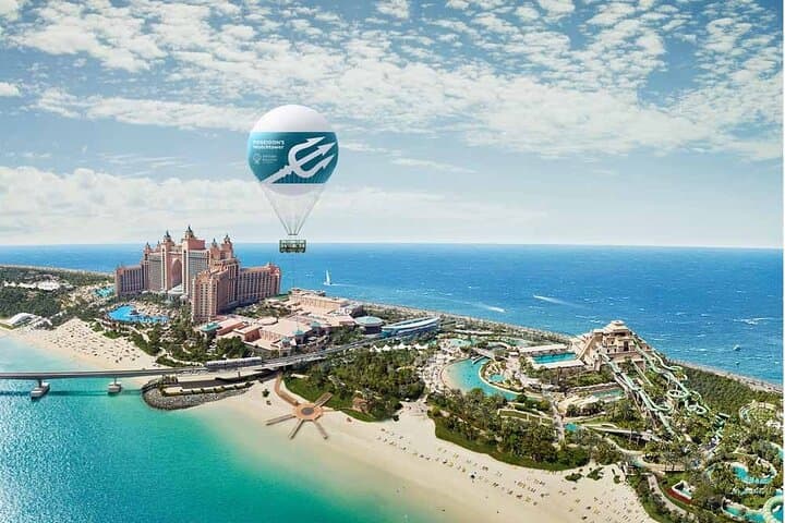 Dubai Atlantis Balloon Ride: Tethered Heights Over Palm Jumeirah