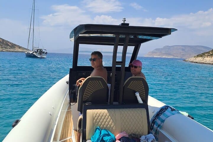 Private Motor Yacht Cruise to Koufonissia from Paros — Day Trip to Ano & Kato Koufonisi