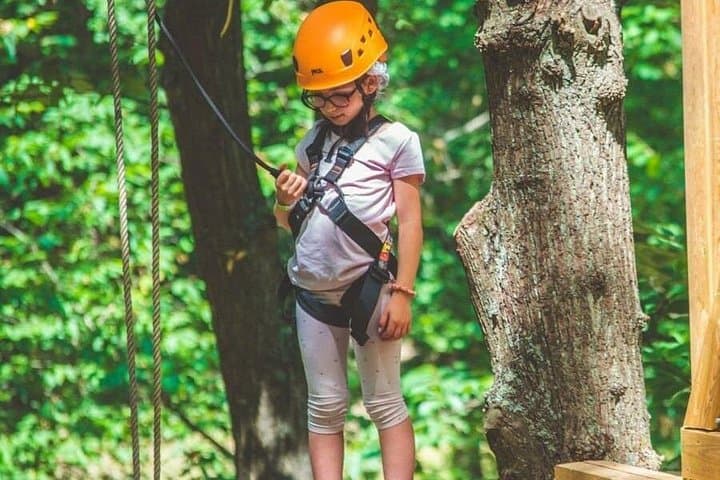 High-Ropes Thrills: Treetop Adventure Course in Jablines Near Paris photo 2