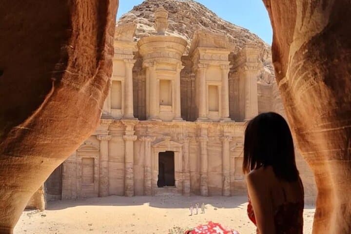 Full-Day Tour to Petra from Amman with Local Guide — Siq to Treasury Exploration photo 3