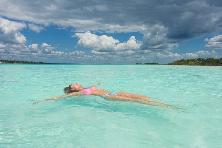 Private Catamaran Lunch on Bacalar Lagoon — Seven-Color Lagoon Cruise from Costa Maya photo 6