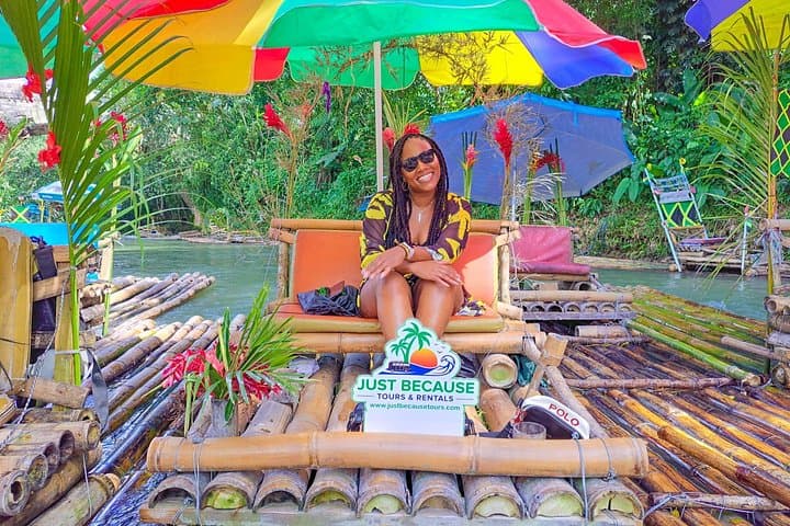 Lethe Bamboo Rafting on the Great River: Limestone Massage & Montego Bay Hip Strip