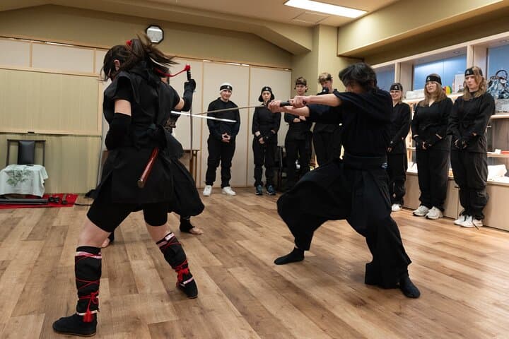 Tokyo Ninja Experience: Learn Shuriken, Sword Skills & Ninja Running with Hotel Pickup photo 6