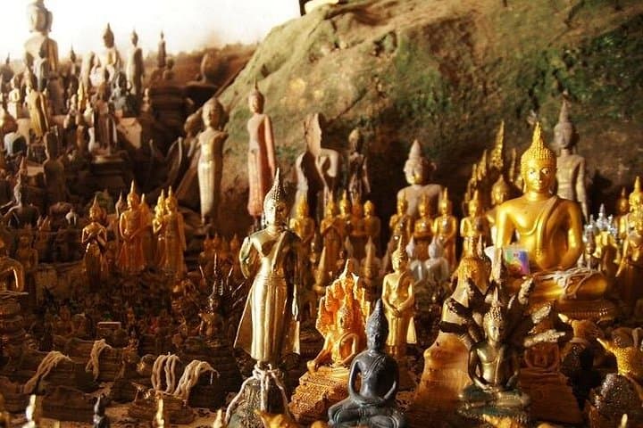 Kuang Si Waterfall, Mekong Sunset Cruise & Pak Ou Cave Day Trip from Luang Prabang photo 5