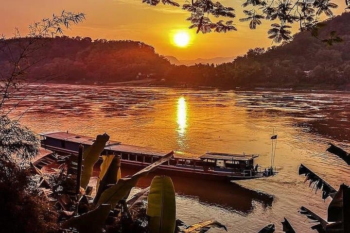 Kuang Si Waterfall, Mekong Sunset Cruise & Pak Ou Cave Day Trip from Luang Prabang photo 2