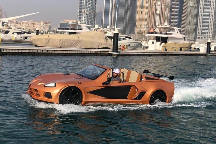 Private Jet Car Ride in Dubai — High‑Speed Jet‑Powered Water Drive photo 3
