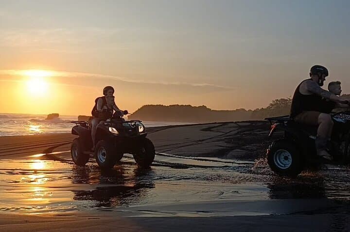 Sunset ATV Ride Along Bali's Black-Sand Beach: Tegal Mengkeb to Canggu photo 5