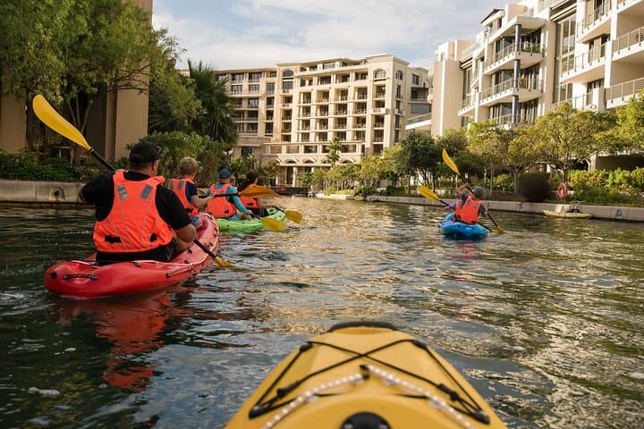 Guided Kayak Tour Through Battery Park Canals — V&A Waterfront, Cape Town
