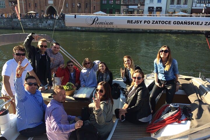 Gdańsk Motława & Port Yacht Cruise — Historic Waterfront Views with Prosecco photo 3