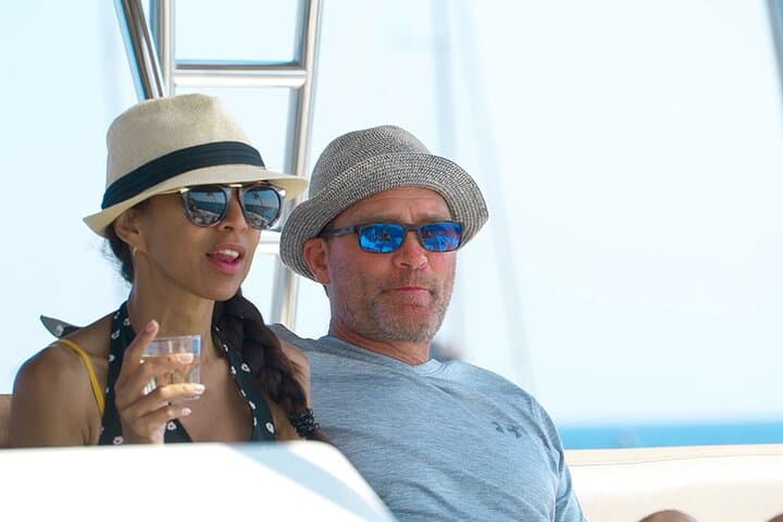 Private Santorini Catamaran Cruise: Caldera, Hot Springs & Red Beach photo 3