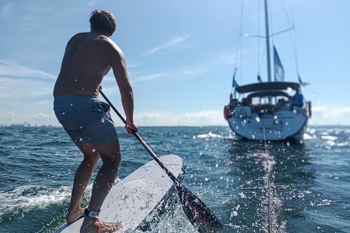 Sopot to Hel: All-Day Yacht Cruise with SUP and Shore Time photo 2