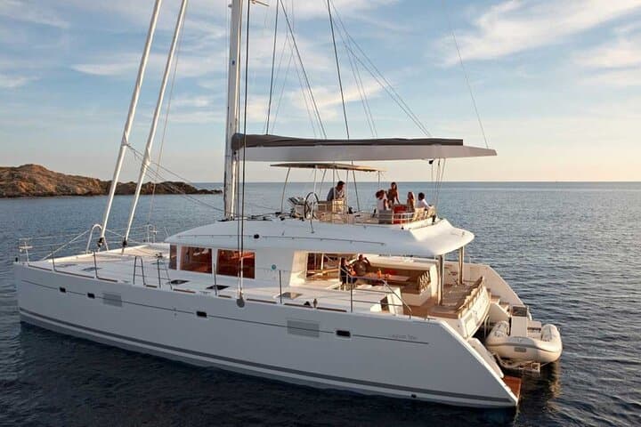 Santorini Catamaran Cruise: Caldera Sails, Hot Springs & Sunset Feast photo 5
