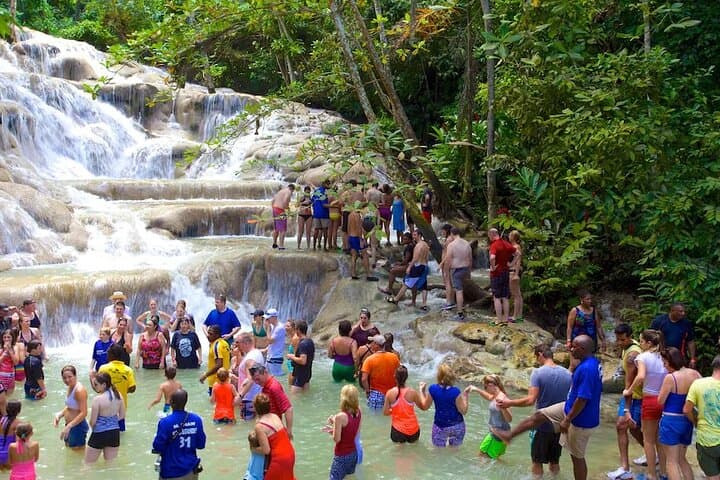 Blue Hole & White River Tubing Combo from Falmouth — Swim, Jump and Float in Jamaica