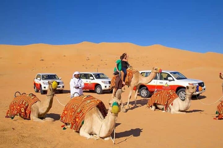 Evening Dubai Desert Safari with Dune Bashing, Camel Rides & BBQ Dinner photo 3