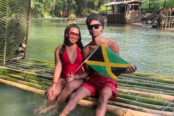 Bamboo Rafting and Horseback Swim from Montego Bay: A 3–4 Hour River-and-Sea Combo photo 2