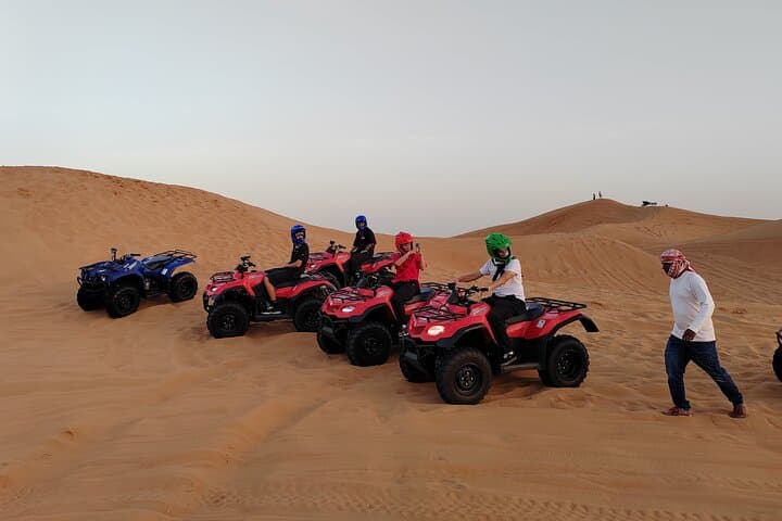 Dubai Desert Quad Bike Adventure: 400cc ATV Ride on Big Red Dunes photo 6