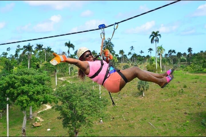 Punta Cana Dune Buggies & Zipline Combo — Canopy Flight and Off‑Road Adventure photo 2