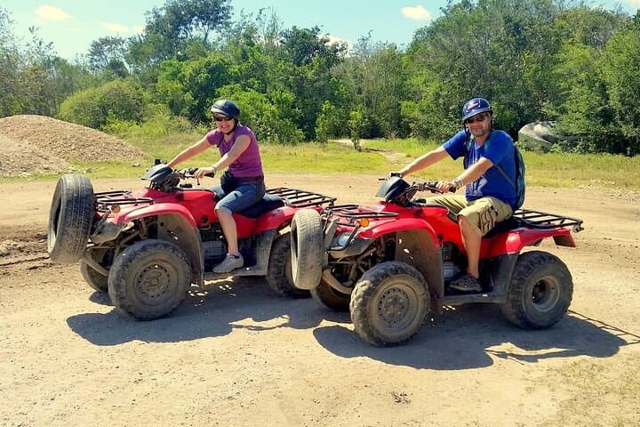 Cozumel ATV Tour & Beach Break — Jungle, Cenote & Beach Day Trip